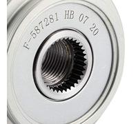 Piezas del Alternador, Polea del Alternador, Transmisión Suave, bajo Nivel de Ruido, Baja Vibración para F-587281 1885676