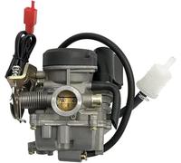 Piezas del carburador de la motocicleta Carburador PD18 para GY6 49cc 50cc para Scooter ciclomotor Go Kart ATV para Roketa para Sunl