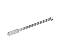 Piezas del Eje Trasero Delantero, 3 Juntas Pulidas Eje Trasero Delantero Brillante de Alta Resistencia 12 Mm 230 Mm para Motocicleta