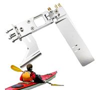 Piezas del timón del a Pedales - Timón del RC,Timón de dirección para de 4,33 Pulgadas - Timón de popa para para Piezas absorbentes de Agua Cat de catamarán con Soporte de Eje