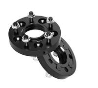 Piezas espaciador rueda 2/4 piezas 5x114.3 60.1 M12x1.5 Espaciador rueda forjado negro centrado cubo placa de brida para RAV4 de 25/30/35 mm(Customize)