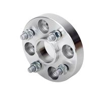 Piezas espaciador rueda Adaptador espaciador de rueda para Magna (2 piezas 15/20/25/35 mm PCD 5 x 110 CB 65,1 mm)(2PCS 25mm Silver)
