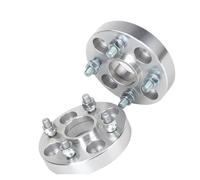 Piezas espaciador rueda Adaptador espaciador rueda 2 piezas 15/20/25/30/35mm PCD 4 x 100 diámetro interior=diámetro exterior=54,1mm para Suzuki para Alto M12XP1.25(2PCS 35mm Silver)