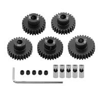 Piezas EspecíFicas RC para 1/8 1/10 Acero Endurecido 5 Uds 0,8 M 32P 3.175 5mm 11T 13T 15T 17T 18T 20T 24T 28T 30T 35T Piñón Engranaje Motor Piezas Control Remoto(26-30)