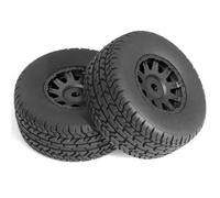 Piezas EspecíFicas RC para Arrma para Mojave para Grom ARA550116 1/14 4 Uds 65mm Neumático Goma 12mm Hex RC Piezas De Mejora De Coche Accesorios(Black)