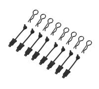 Piezas EspecíFicas RC para Arrma para Mojave para Limitless 1/7 para Typhon para Kraton 1/8 Clip Cuerpo Goma Retenedor Carcasa Hebilla Fija Bloqueo AR390178 Coche RC