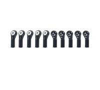 Piezas EspecíFicas RC para Axial para SCX10 90046 D90 para TRX4 para TRX6 1/10 Barra Enlace Junta Esférica Varilla Plástico con Extremo Amarre Piezas Control Remoto(Style D)