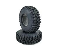 Piezas EspecíFicas RC para Axial para Scx10 D90 TF2 para MST para Tamiya Voodoo KLR 1/10 2 Uds 1,9 "neumáticos De Ruedas Goma 105x35mm RC Crawler