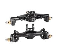 Piezas EspecíFicas Rc Para Bronco Para Defender Para TRX4-M K10 1/18 Aluminio CNC Eje De Portal Delantero Y Trasero Para Chasis Actualización De Coche RC De Alta Distancia Al Suelo