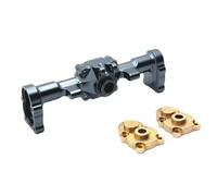 Piezas EspecíFicas RC para FMS Xiaoqi para Fcx24 1/24 Modificación De Mejora De Metal Proceso CNC Carcasa del Eje Trasero Repuestos para Coche Teledirigido(Gray)