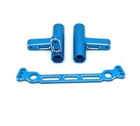 Piezas EspecíFicas RC para FS para Racing para Tank para Atom Sharks Leopard para Focus 6S 1/8 Grupo Dirección De Metal Conjunto Dirección Piezas para Coches RC(Blue)