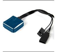 Piezas EspecíFicas RC para GYS-1 V3 1/28 1/18 1/10 1/8 Coche De Derrape con Giroscopio Estabilizador CNC Carcasa Metálica Coches RC Modelo Barcos para Montar Mejoras(Blue)
