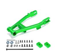 Piezas EspecíFicas RC para LOSI para Promoto-MX LOS264000 1/4 La Cadena Ajustable De Horquilla Trasera Y El Brazo Oscilante Las Piezas Mejora RC(Green)
