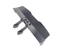 Piezas EspecíFicas RC para Mjx For Hyper Go 16207 H16PL 1/16 Alerón De Cola Metálico Pieza De Repuesto para Coche RC Mejora Reparación Modificación Reemplazo(Gray)