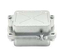 Piezas EspecíFicas RC para Mjx H12Y H12Y+ 1/12 Caja Receptora del Controlador Electrónico De Velocidad 68 G con Proceso Arenado Aluminio para Coches RC(Silver)