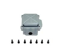 Piezas EspecíFicas RC para MJX para 14209 14210 1/14 Estante Central Metal Caja Receptora Cubierta Protectora ESC Bandeja Electrónica RC Actualización Pieza Repuesto(Grey)