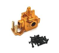 Piezas EspecíFicas RC para Mjx para Hyper Go 14209 14210 14301 14302 14303 1/14 Carcasa Frontal Metal Caja De Engranajes Caja Diferencial Piezas De Actualización Coche RC(Yellow)