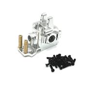 Piezas EspecíFicas RC para Mjx para Hyper Go 14209 14210 14301 14302 14303 1/14 Carcasa Frontal Metal Caja De Engranajes Caja Diferencial Piezas De Actualización Coche RC(Silver)