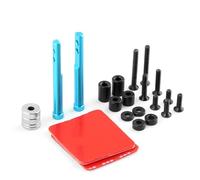 Piezas EspecíFicas RC para MST para Yokomo para Sakura para 3racing D5s D5 D5mr Yd-2 Yd2 Poste Cuerpo Fijo Invisible RC Piezas Mejora Coche Accesorios(Blue,Rear)