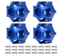 Piezas EspecíFicas RC para Pro-Line para Racing PRO633701 PL28 MX28 1/10 4 Uds Hexagonal Aluminio 6x30 A 12mm RC Reparación Coches Modificar Piezas Mejora(Blue)