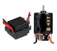 Piezas EspecíFicas RC para Scx10 90046 para Traxxas para Trx4 D90 para Hsp para Tamiya para Hpi 1/10 320A Motor ESC 540 Cepillado 13T 21T 35T 45T 55T 80T RC Coche(45T)