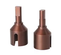Piezas EspecíFicas RC para Tamiya para Denyue para Fighter para NXGEN DT04 58741 1/10 Horquilla Copa Acero Herramientas Caja Ondas Delanteras Accesorios Piezas Mejora RC