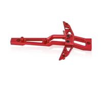 Piezas EspecíFicas Rc Para Traxxas 1/8 Para Maxx Para Slash 6S 1/10 V2 2.0 4WD Aleación De Metal Delantera Para Chasis Soporte De Dirección Soporte Fijo Piezas De Coche RC Accesorios(Red)