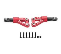 Piezas EspecíFicas RC para Traxxas para 4-Tec 1/10 Drift para Mustang 10533 2 Uds Brazos Suspensión Superior Delantera RC Reparación Modificar Piezas Mejora Accesorios(Red)
