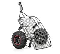 Piezas EspecíFicas RC para Traxxas para Axial para TRX-4 para TRX4 para SCX10 D90 CC01 1/10 Marco De Tolva Remolque Metal Accesorios Coche RC