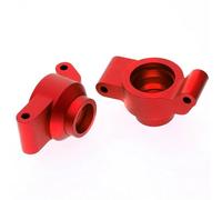 Piezas EspecíFicas RC para Traxxas para Maxx para Widemaxx 8937 8932 8952 1/10 Bloques De Dirección Metálicos Cubos Rueda C Soportes Eje Piezas Mejora para Coches RC(Red,D)