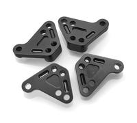 Piezas EspecíFicas RC para Traxxas para Maxx V2 89086-4 Y para WideMaxx 1/10 Piezas Mejora Elevar Los Soportes Inferiores Los Amortiguadores Delanteros Y Traseros