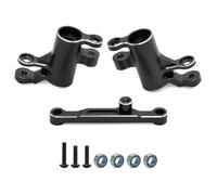Piezas EspecíFicas RC para Traxxas para Mini para MAXX para XRT W252 Juego Dirección RC Reparación Modificar Componentes Accesorios Piezas Mejoradas(Black)