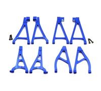 Piezas EspecíFicas RC para Traxxas para Summit para E-Revo para Vxl 1/16 Juego Brazo Suspensión Superior E Inferior Delantero Y Trasero 7131 7132R Accesorios Piezas Coche RC(Blue,E)