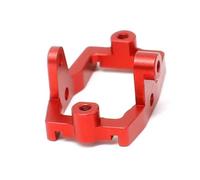 Piezas EspecíFicas RC para Traxxas para Trx4m 1/18 Soporte Servo Metal 9739 RC Crawler Car Piezas De Actualización Accesorios Reparación Reemplazo Modificado(Red)