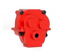 Piezas EspecíFicas RC para Traxxas para Trx4m para Trx-4M 1/18 Caja Engranajes Transmisión Metal Carcasa Cambios Piezas Actualización para Coche RC Crawler Accesorios(Red)