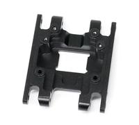 Piezas EspecíFicas RC para Traxxas para Trx4m para Trx-4M 1/18 Placa Protectora Central Metal Caja Engranajes Soporte Caja Cambios 9736 Piezas Actualización Coche RC Crawler(Black)