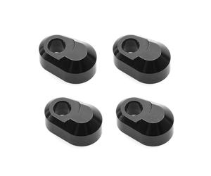 Piezas EspecíFicas RC para Traxxas para X-Maxx 6S 1/5 8S para Xrt 1/6 8S para Maxx 1/10 4 Piezas Retenedor Pasador Suspensió Metal 7743 Accesorios Piezas Actualización Coche RC(Black)