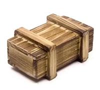 Piezas EspecíFicas RC para TRX4 para Defender para SCX10 90046 90047 6 Uds Conjunto Decoración Maleta Equipaje Red Pala RC Accesorios Actualización Coche(Wooden Box)