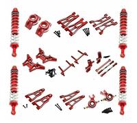 Piezas EspecíFicas RC para UD1201 UD1202 Y UD-12PRO 1/12 Kit Enlace Torre Amortiguación Y Brazo Suspensión Accesorios Y Piezas Mejora para Coches RC(Red)