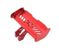 Piezas EspecíFicas RC para Wltoys 144001 124017-19 1/14 1/12 Piezas Mejora para Alerón Trasero Metálico Coches RC Crawler Accesorios Reparación Modificación Reemplazo(Red)