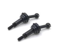 Piezas EspecíFicas RC para WLtoys para 284131 K969 K979 K989 K999 P929 P939 para Mini-D para Mini-Q para Mini-Z IW04M 1/28 Piezas De Control Remoto Eje Cardán Metal(Black)
