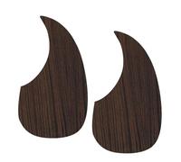 piezas guitarra acústica golpeador Golpeador De Guitarra De Grano De Madera Placa Protectora Antiarañazos Pegatina Autoadhesiva Para Piezas De Guitarra Acústica(Walnut grain)