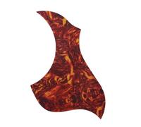 piezas guitarra acústica golpeador Golpeador De Guitarra De Madera Clásica Folk De 40/41 Pulgadas Golpeador Con Parte Trasera De Tortuga Tablero De Protección De Guitarra De Madera Transparente De Dos