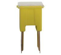 Restagraf - Fusible japonés tipo B macho para automóviles - Potencia 60 A - Compatible con Ford, Hyundai, Lexus, Mitsubishi, Nissan, Toyota - Ref. 225067 - Blister de 1, amarillo