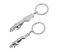 Piezas Hechas De Llavero En Forma De Leopardo, Cadena De Claves De Animales, Llavero Creativo, Llavero De Moda Y Personalizado, Llavero Decorativo