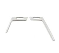 Piezas Interiores Automóviles Adhesivo Decorativo Para Marco Rejilla Ventilación Aire Acondicionado Coche ABS Acero Para Nissan Para Qashqai J12 2022 2023 2024 CLVCCZTZGW(Stainless steel 2)