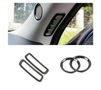 Piezas Interiores Automóviles Cubierta Embellecedora Anillo Sonido Altavoz Decoración Acero Inoxidable Molduras Interiores para Mazda para CX-5 para CX5 2020 2019 2018 2017 Marco Panel(B2)