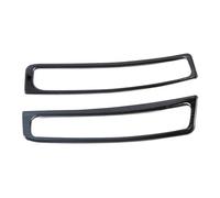 Piezas Interiores Automóviles Para Hyundai Para Tucson NX4 2021 2023 Embellecedor Acero Inoxidable Para El Marco Salida Ventilación Aire Acondicionado Pilar A Coche CLVCCZTZGW(Brushed Black)