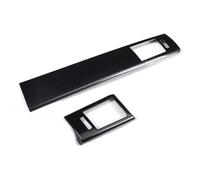 Piezas Interiores Automóviles Para Nissan Para TIIDA 2005 2006 2007 2008 2009 2010 LHD RHD Tablero Coche Lateral Aire Acondicionado Cubierta Marco Ventilación Embellecedor ABS CLVCCZTZGW(Carbon LHD)