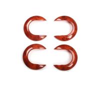 Piezas Interiores Automóviles Para Nissan Para TIIDA 2008 2009 2010 Juego 4 Molduras Decorativas De ABS Para El Tirador Interior De La Puerta Del Coche CLVCCZTZGW(Agate Color)